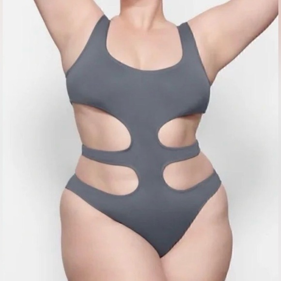 SKIMS Other - Skims Swim Tank Monokini gunmetal